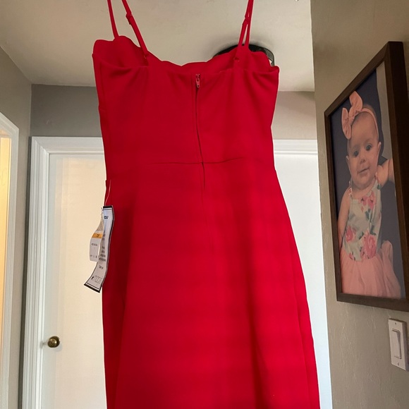 Red B. Darlin Mini Dress - Picture 4 of 5